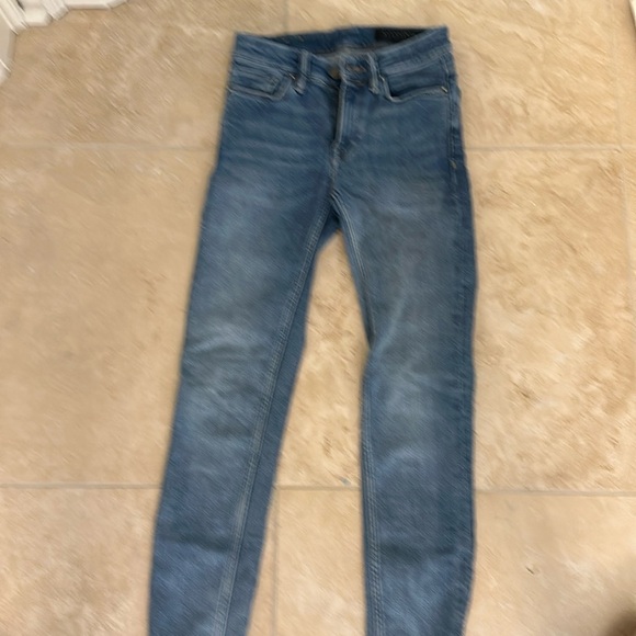 All saints light wash size 24 Grace Jean. Worn once. - Picture 1 of 4